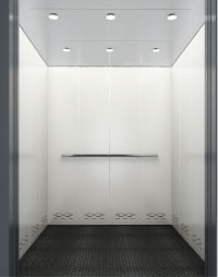 Pebble Grey Elevator Cabins